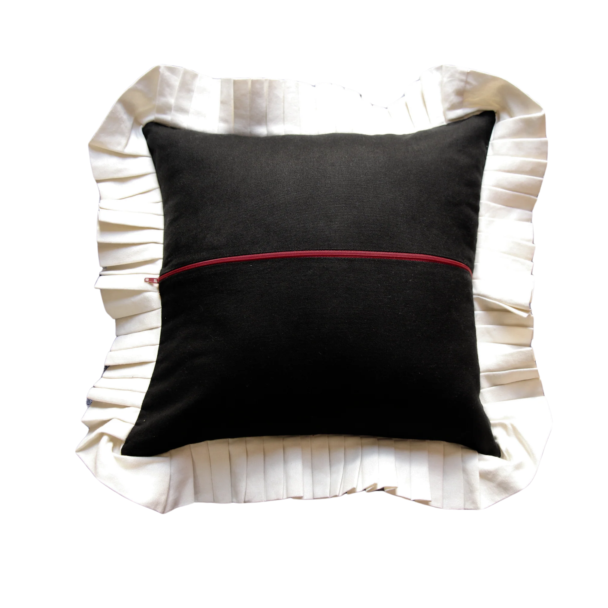 Black with White Ruffle - Image 2